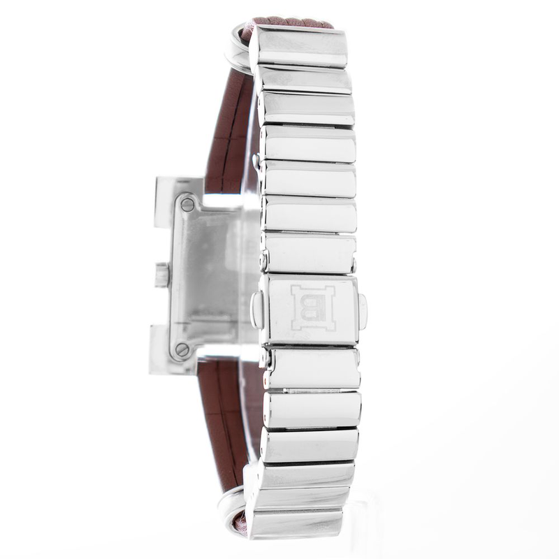 Brown leather lining dress watch-null