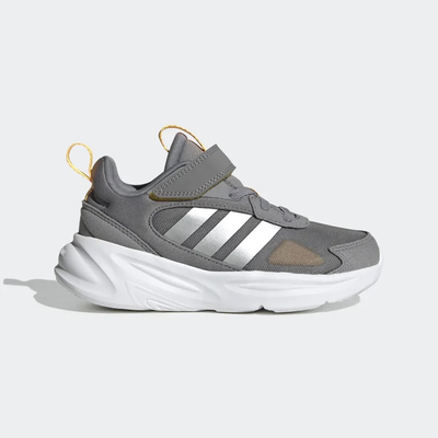 Adidas junior ozelle elastic k, Grey, medium
