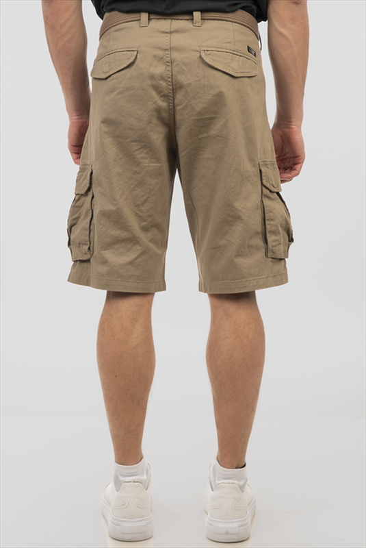 Rebase regular fit cargo shorts-null