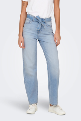 Only maddie wide jeans belt, Light Blue, medium