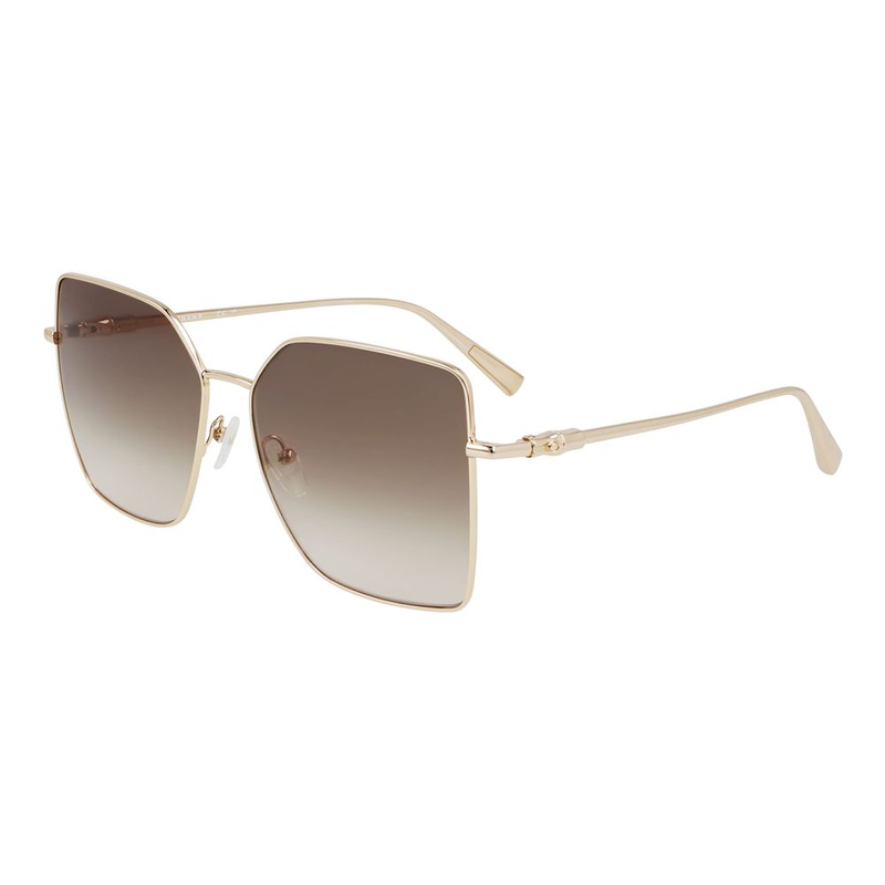 Gold metal sunglasses-null