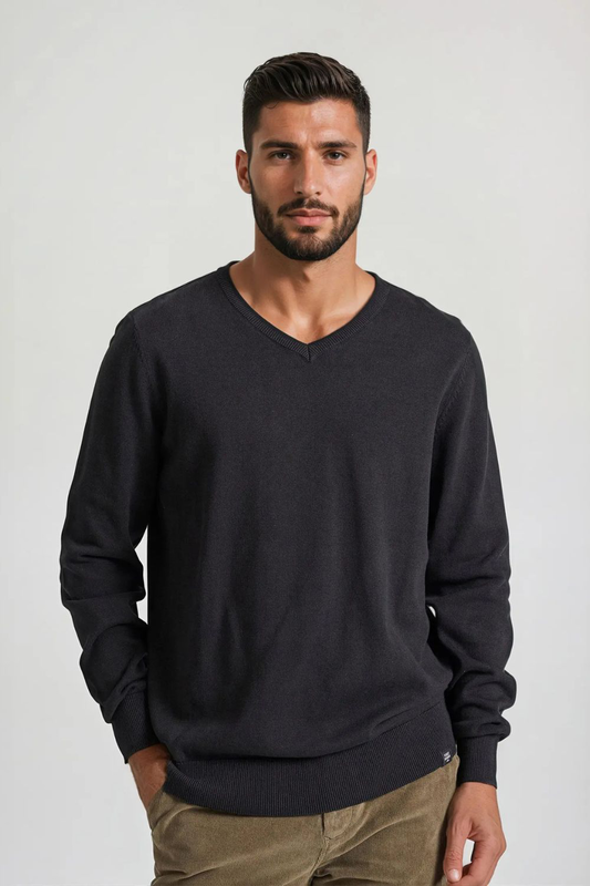 Funkybuddha knitwear v-neck-null