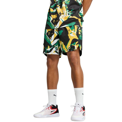 Rival rage aop short, Green, medium