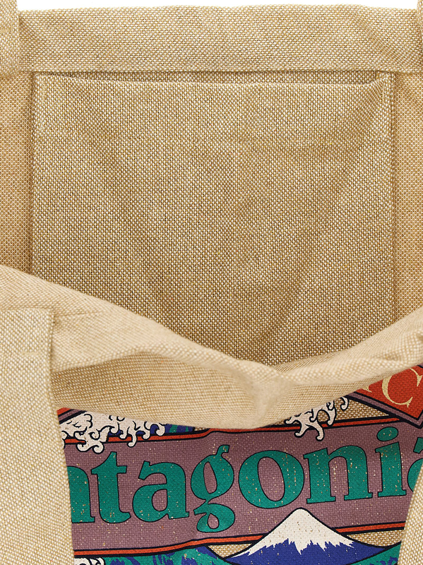 Beige cotton tote bag-null