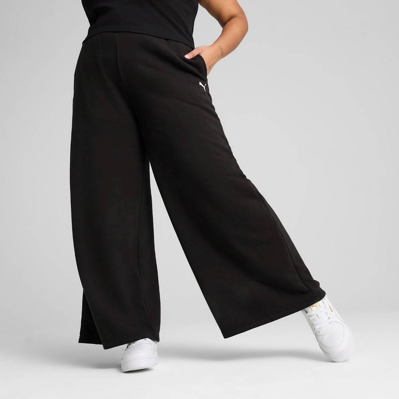 Wardrobe essentials relaxed wide leg sweatpants training-null