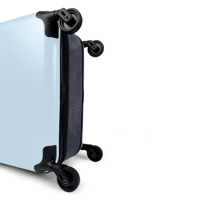 Product image: Bg berlin x pegasus - easypack, foldable cabin size/carry-on (4 wheel) 55cm/20in luggage 10kg suitcase - mint-null