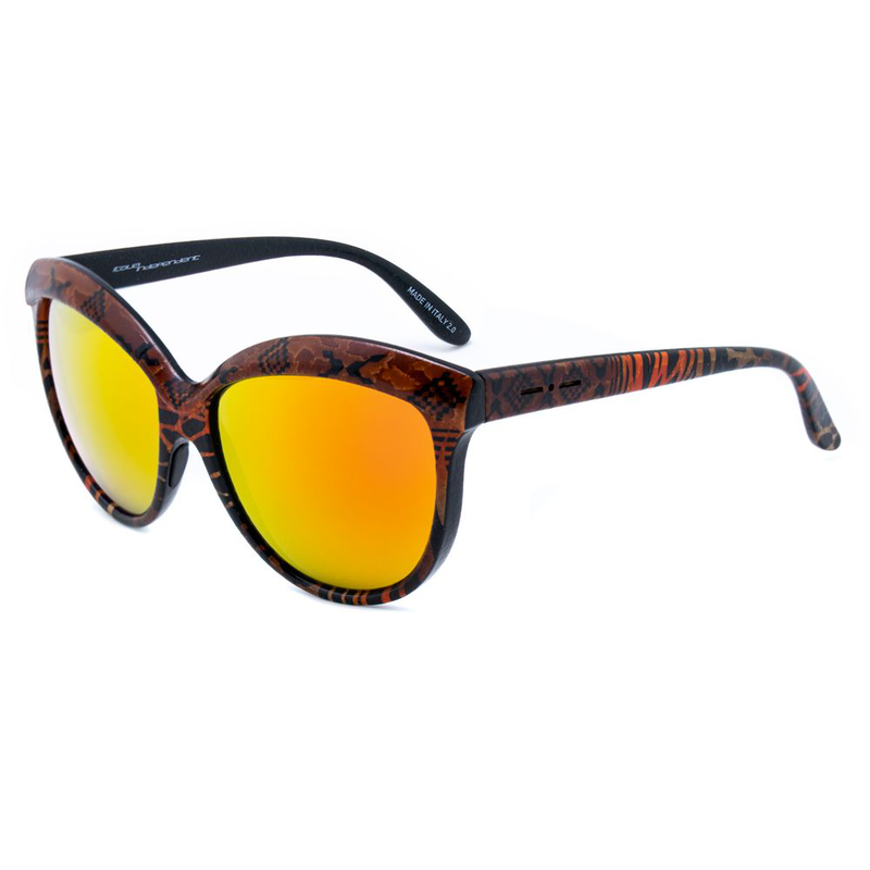Orange acetate sunglasses-null