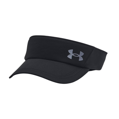 Under armour women iso-chill launch visor black 1383480-001, Black, medium