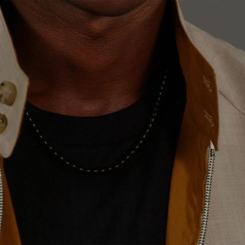 Boss men's jewellery necklace, , medium image number null