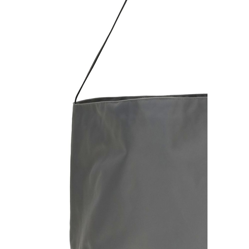 Gray polyamide backet bag-null