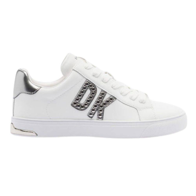 Dkny abeni sneaker, White / Nickel, medium
