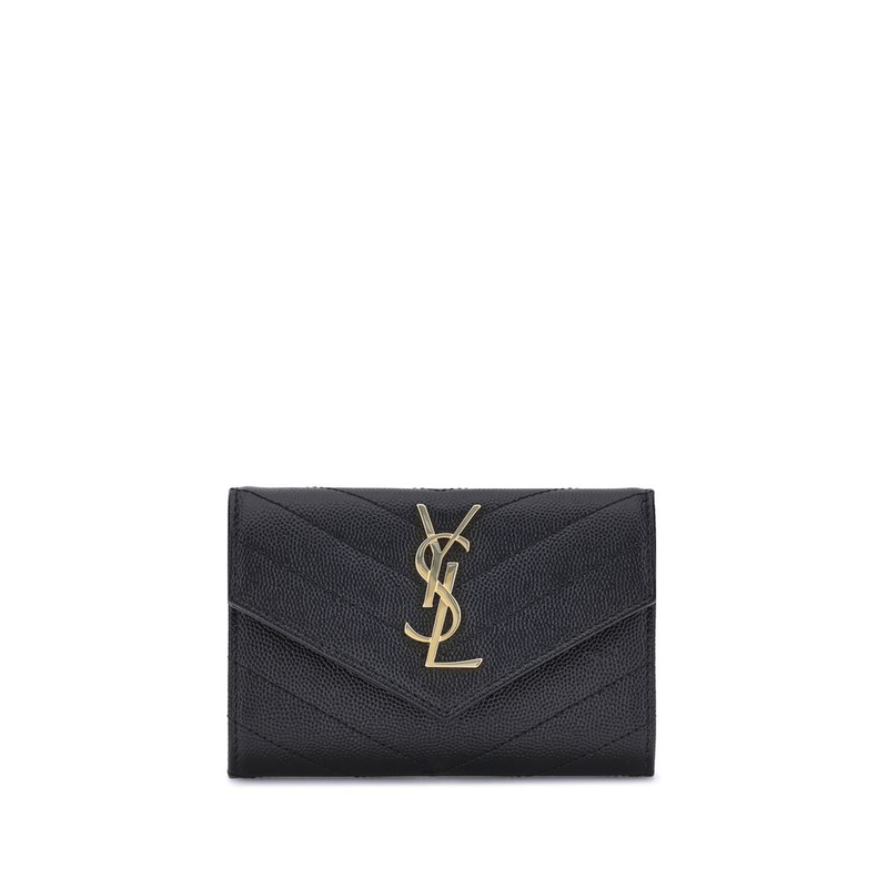 Black calf leather bos taurus wallet-null