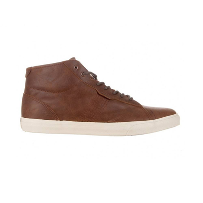 Ridge mix lux leather mens, Brown, medium