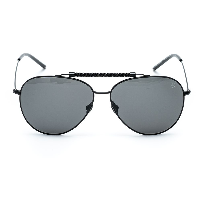 Black titanium sunglasses-null