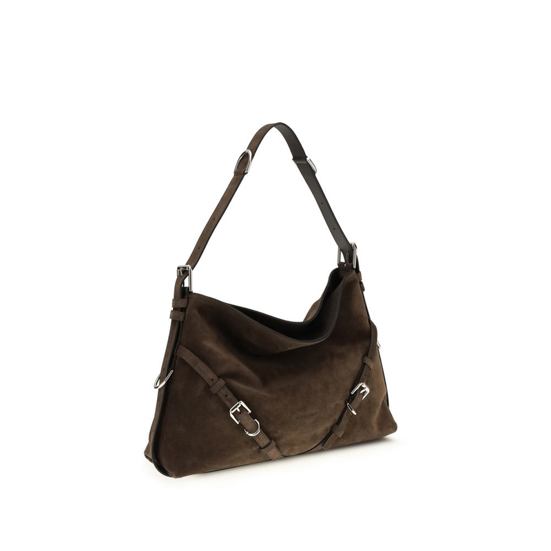 Black calf leather bos taurus shoulder bag-null