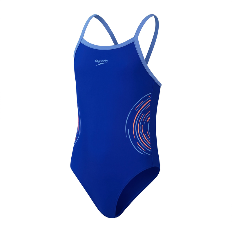 Speedo girls plastisol placement thinstrap muscleback (80037 image number null