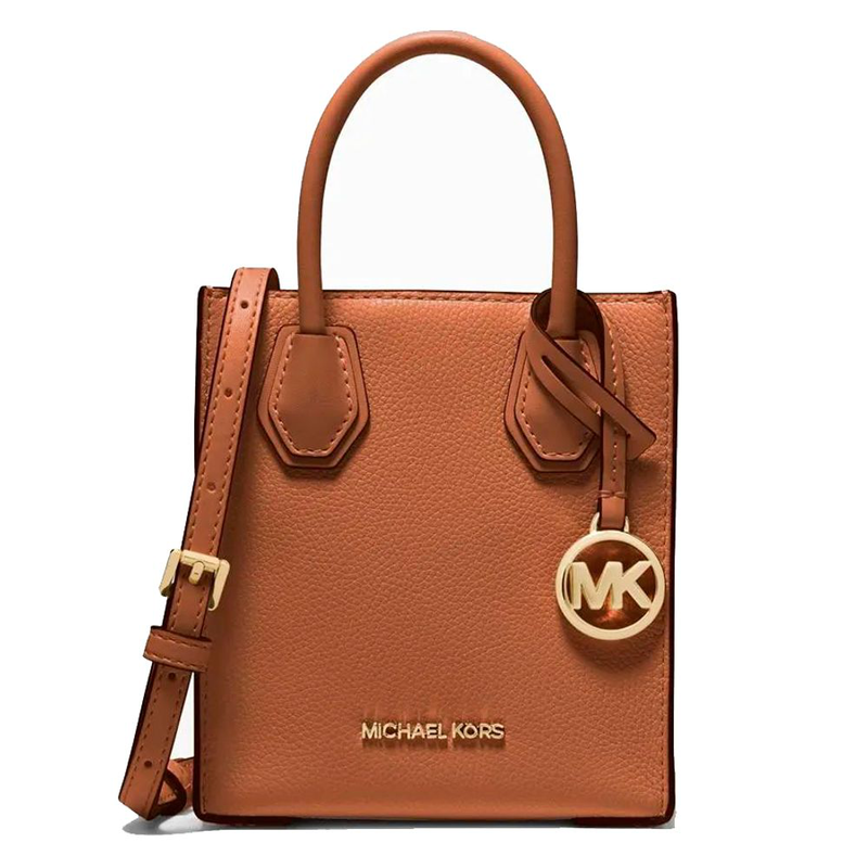 Brown fur handbag-null