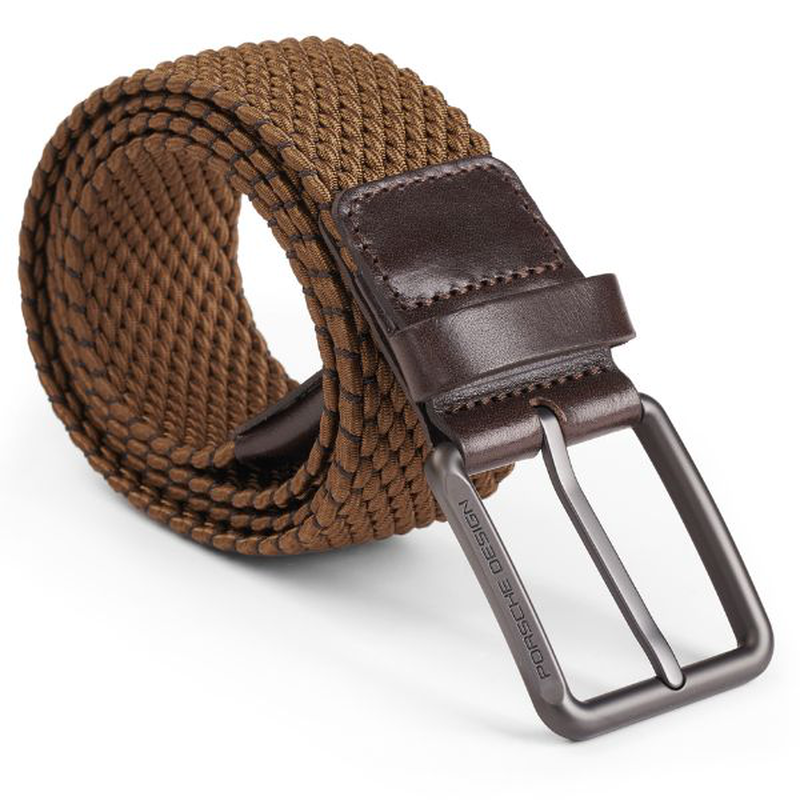 Porsche design business belt 40 stretch cognac image number null