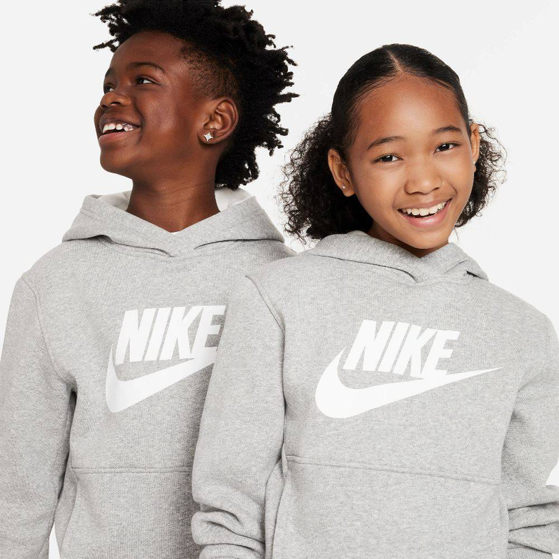 Nike sportswear kids club fleece hoodie image number null