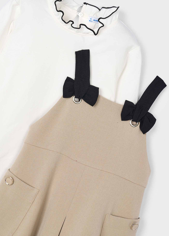 Swan pinafore dress-null