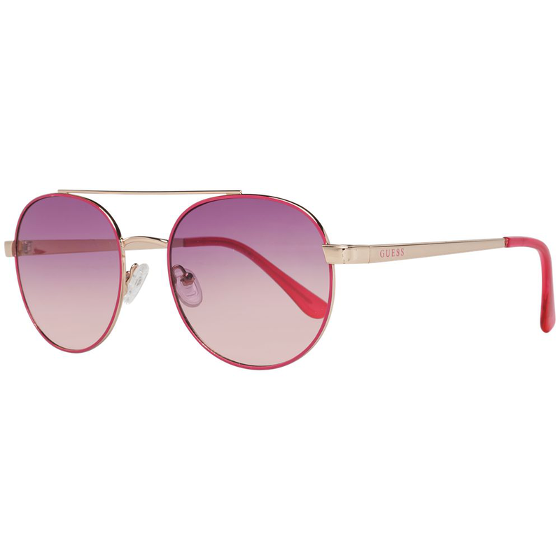 Rose gold metal sunglasses-null