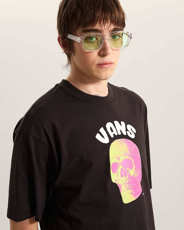 Bone head loose short sleeves t-shirt-null