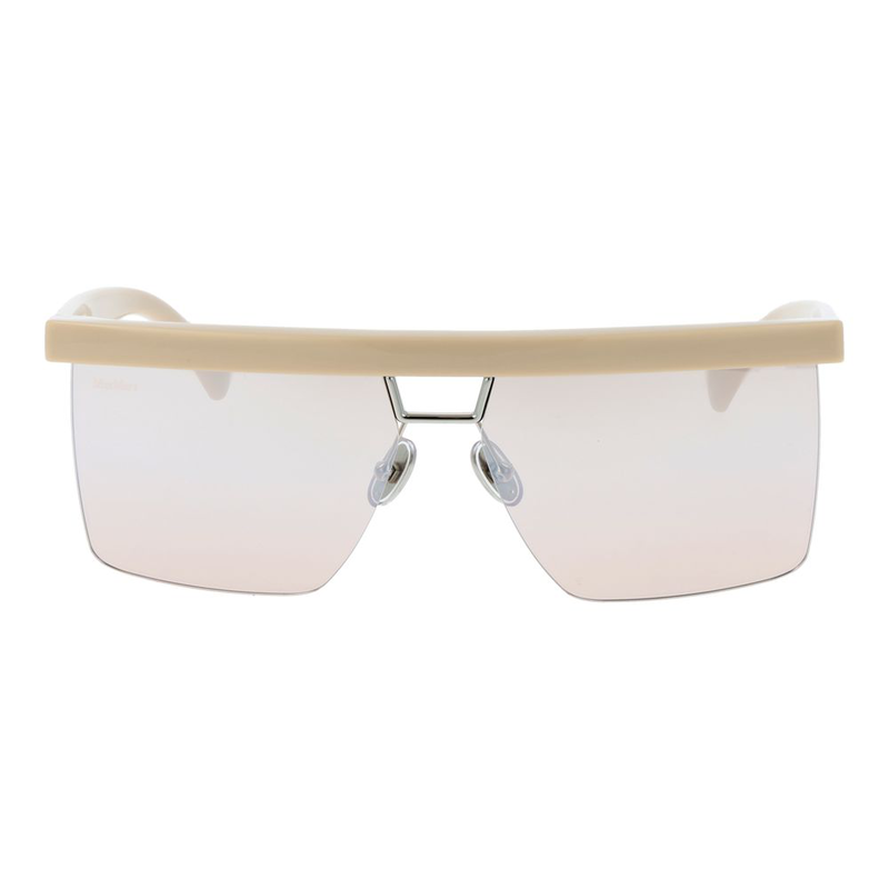 Beige plastic sunglasses-null