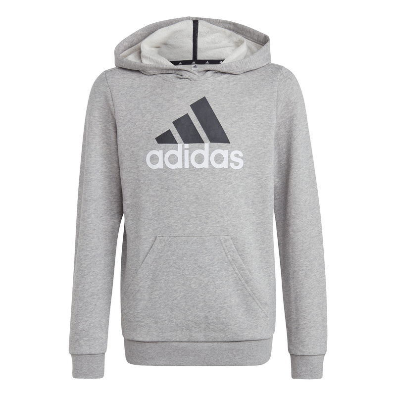 Adidas kids essentials two-colored big logo cotton hoodie (h-null