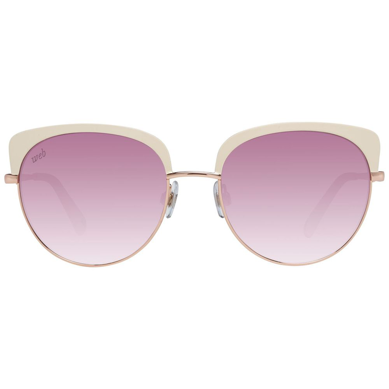 Rose gold metal sunglasses-null