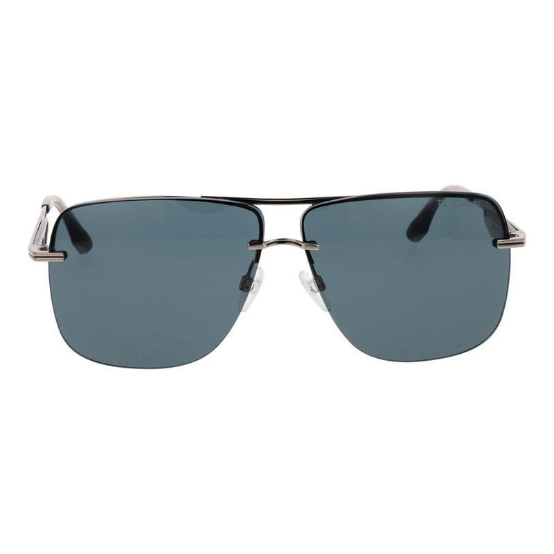 Silver metal sunglasses-null