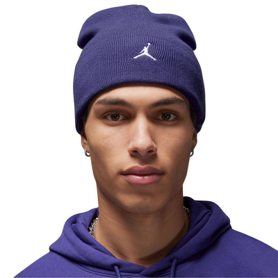 Nike jordan peak beanie, Purple, medium