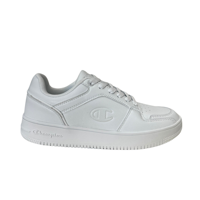 Champion men low cut shoes rebound 2.0 low white white s21906-ww010, White, medium
