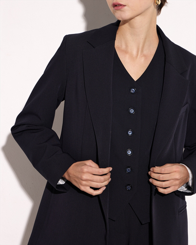 Blazer jacket long image number null