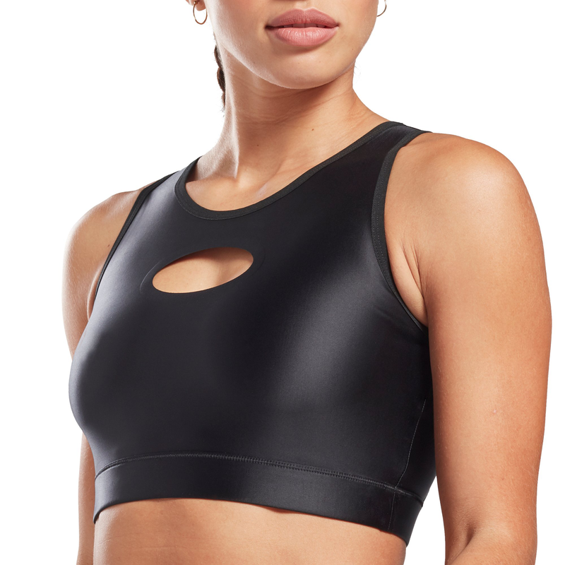Product image: Reebok women shiny performance crop top (gl2459)-null