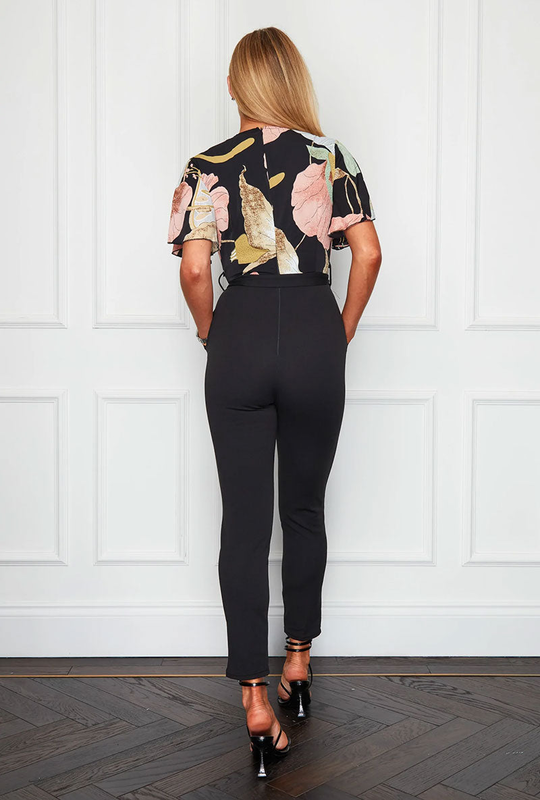 Girl in mind denise angel flower jumpsuit image number null