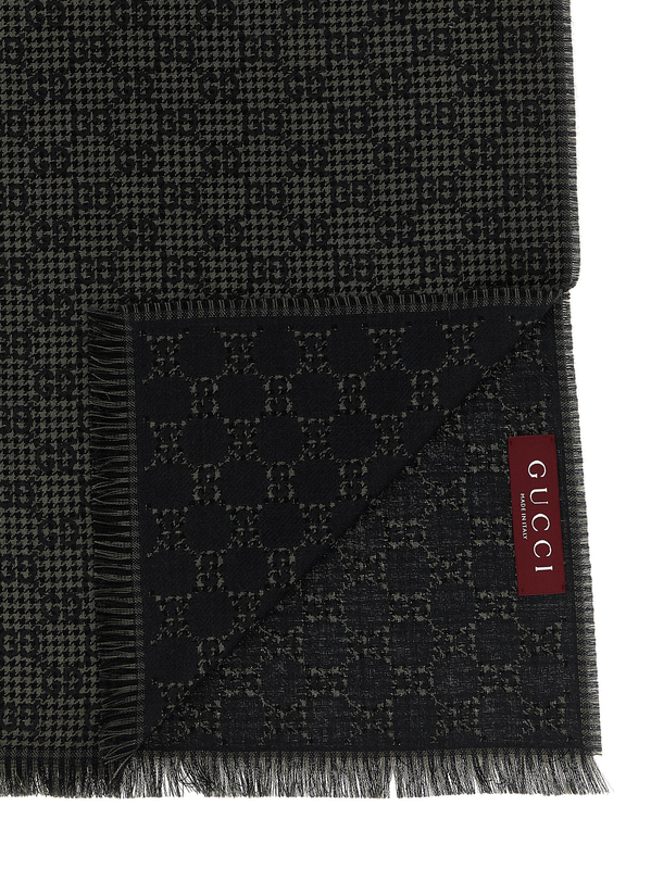Multicolor silk foulard-null