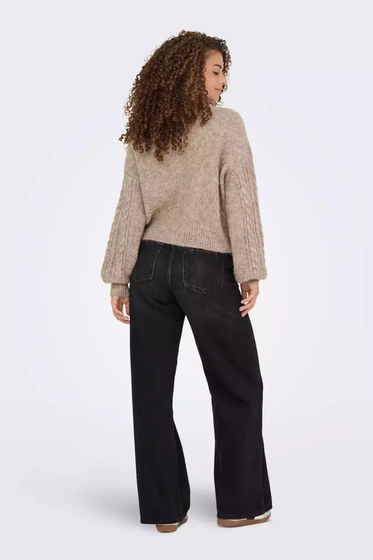 Only ida highneck knitwear-null