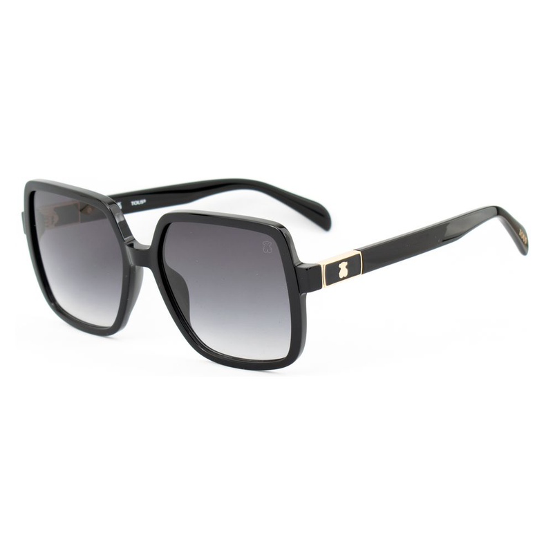 Black acetate sunglasses-null