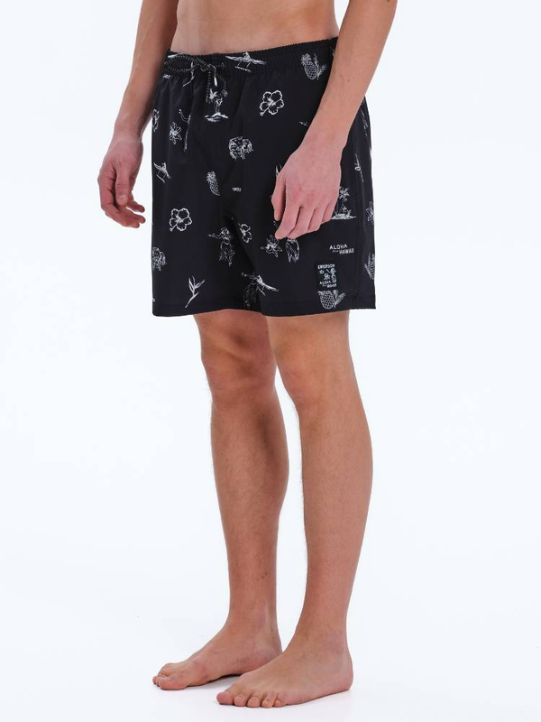 Men's printed volley shorts image number null