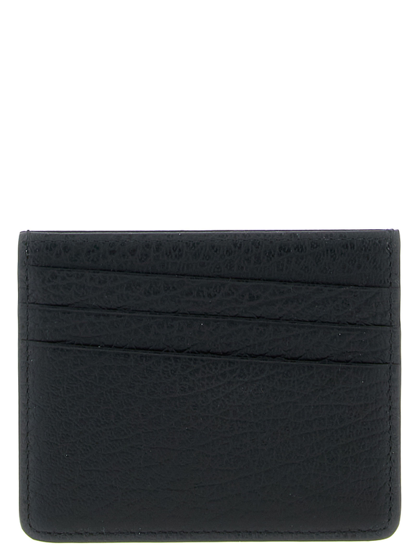 Black calfskin cardholder-null