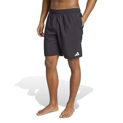 Essentials shorts 8in, Black / White, medium