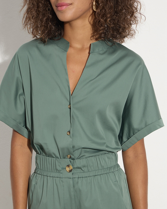 Cotton mao shirt-null