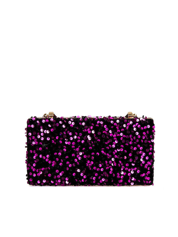 Clutch bag plum purple image number null