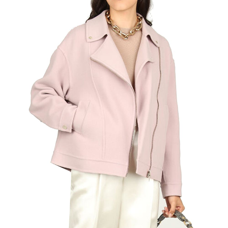 Multicolor polyamide biker jacket-null