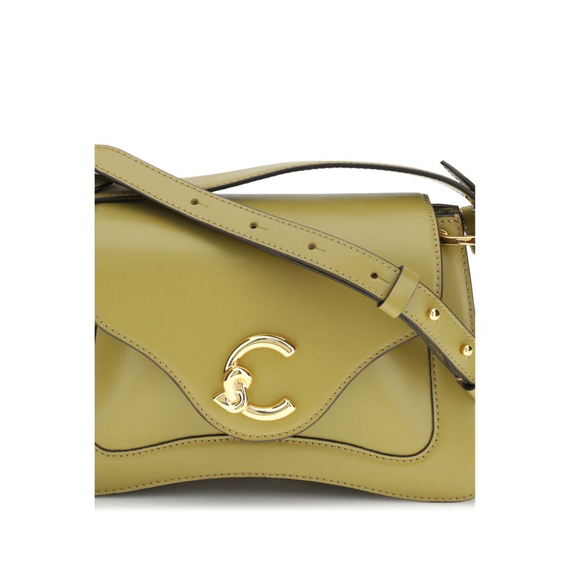 Bicolor calf leather bos taurus handbag-null