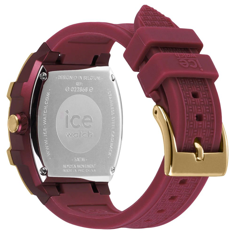Purple synthetic bracelet watch-null