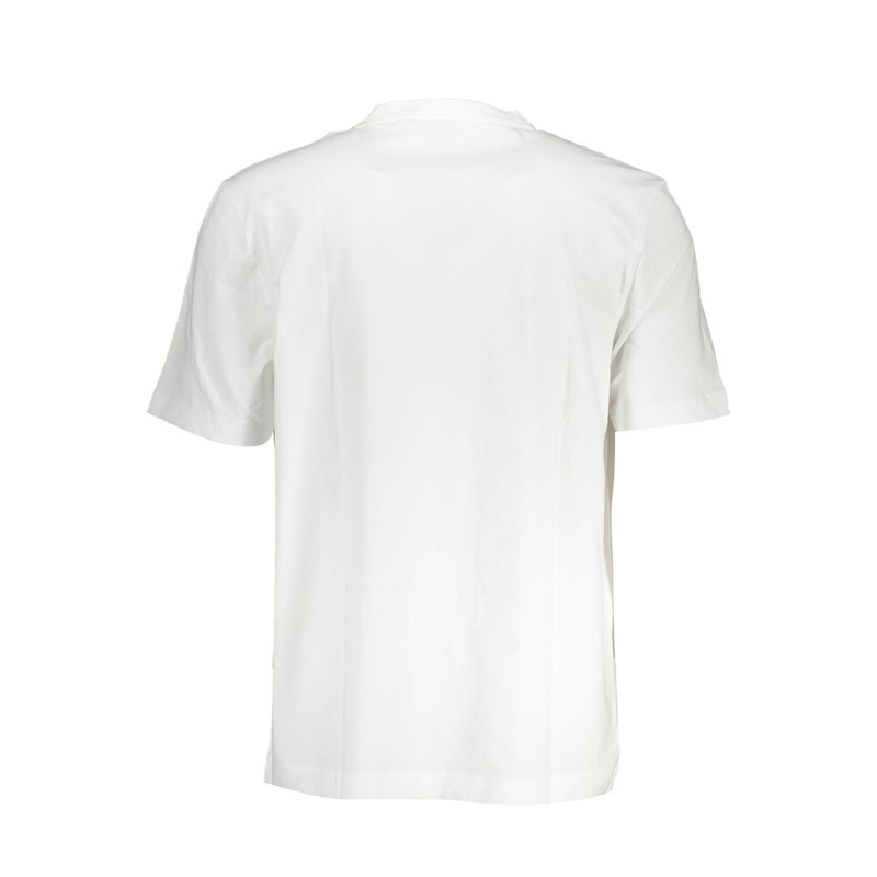 White organic cotton men's t-shirt-null