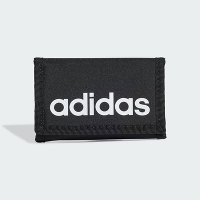 Adidas linear wallet, Black, medium