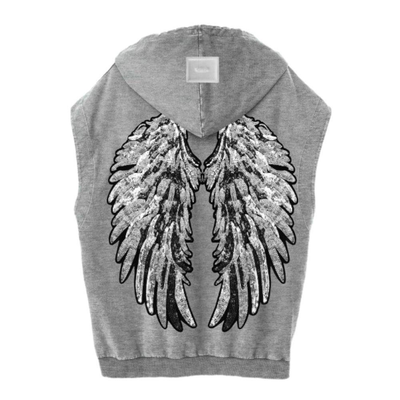 Mwm wings vest, Grey, medium
