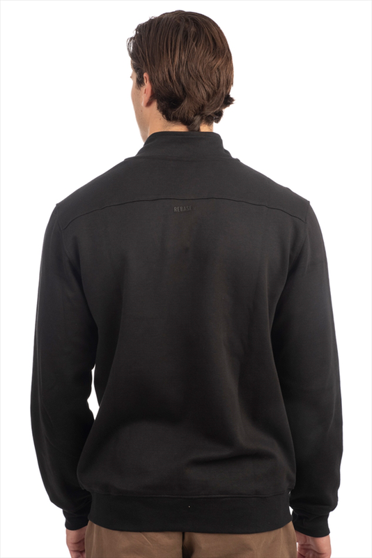Rebase brashed fleece full zip-null